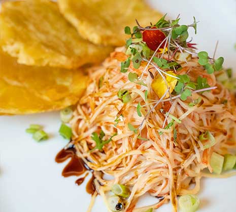 Spicy Crab Salad, Zimple Restaurant & Bar